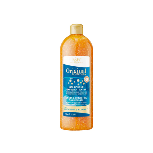 Fair & White Original Glutathion Exfoliating Shower Gel, 940Ml